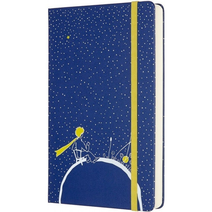 Еженедельник MOLESKINE Limited Edition Petit Prince Large Planet, синий DPP12WN3Y20